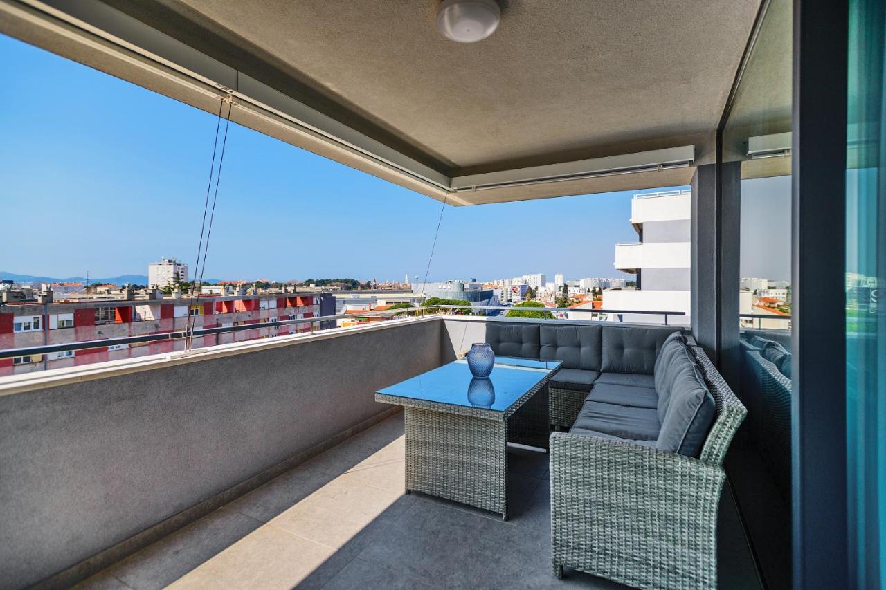Luxury Apartment Sunset Zadar - With Garage And Balcony Exterior photo