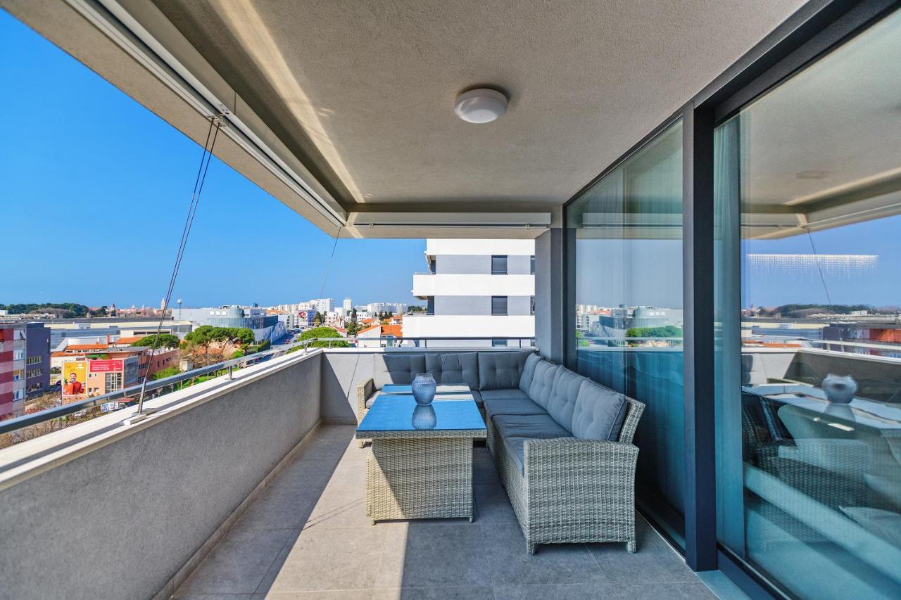 Luxury Apartment Sunset Zadar - With Garage And Balcony Exterior photo